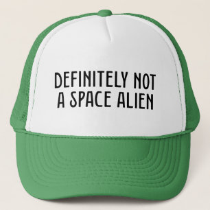 Definitiv keine Space-Alien Truckerkappe
