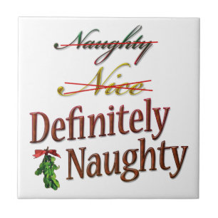 Definitiv naughty fliese