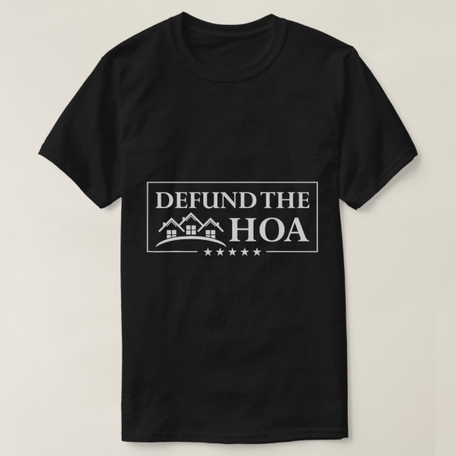 DÉFONDEZ LE T-shirt de l'Association des propriéta (Design devant)