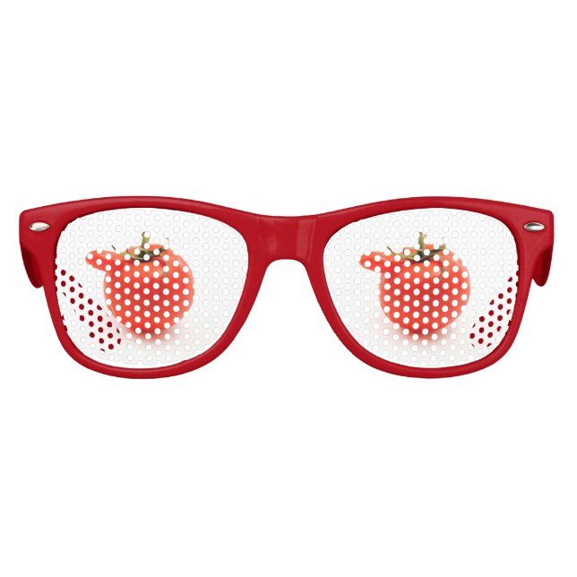 Deformierte Tomate Partybrille (Vorderseite)