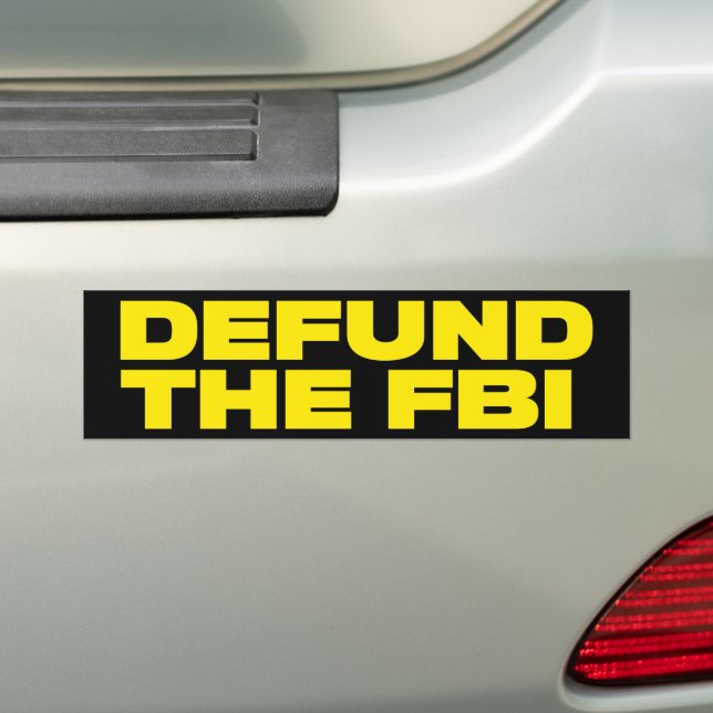 Defund the FBI Anti-Government Autoaufkleber (Auf Auto)
