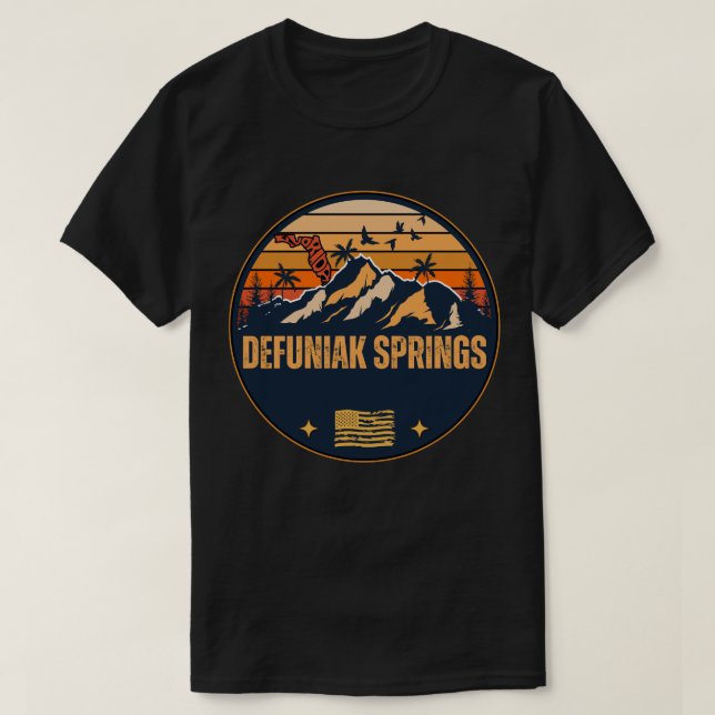DeFuniak Springs, Florida T-Shirt (Design vorne)