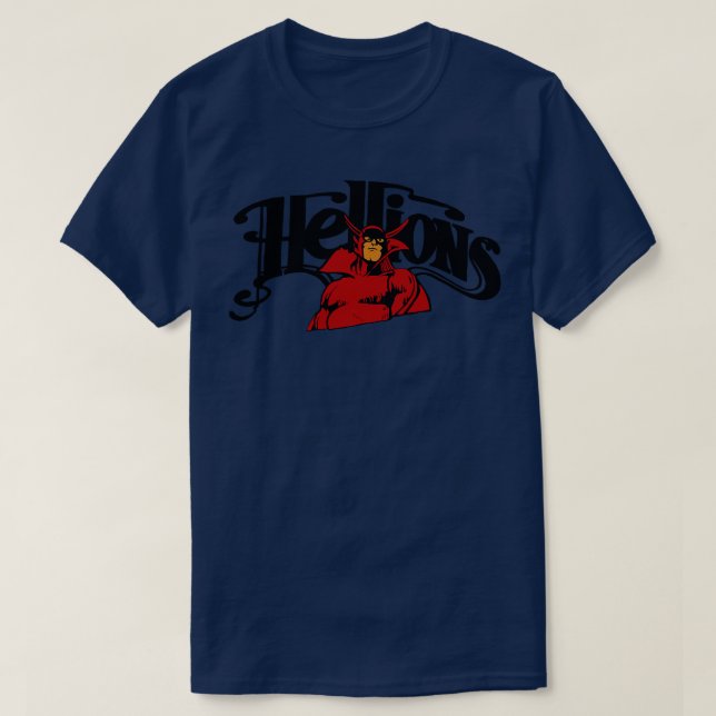 Defunkt Hartford Hellions MISL 1981 TShirt (Design vorne)