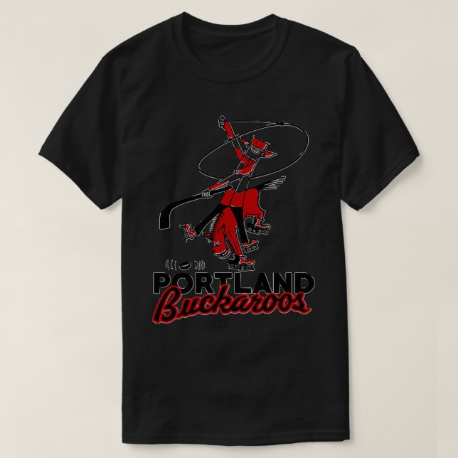 Defunktional Portland Buckaroos Hockey T-Shirt (Design vorne)