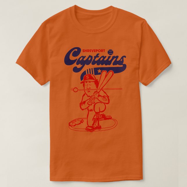 Defunktional Shrepport Captains Baseball Team TShi T-Shirt (Design vorne)