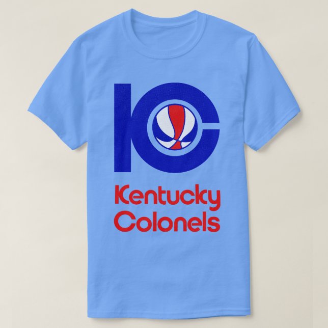 Defunktionale Kentucky Colonels ABA Basketball T-Shirt (Design vorne)