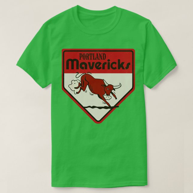 Defunktionale Portland Mavericks Baseball T-Shirt (Design vorne)