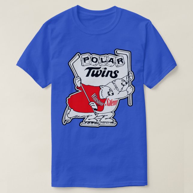 Defunktionale Winston Salem Polar Twins Hockey Tea T-Shirt (Design vorne)