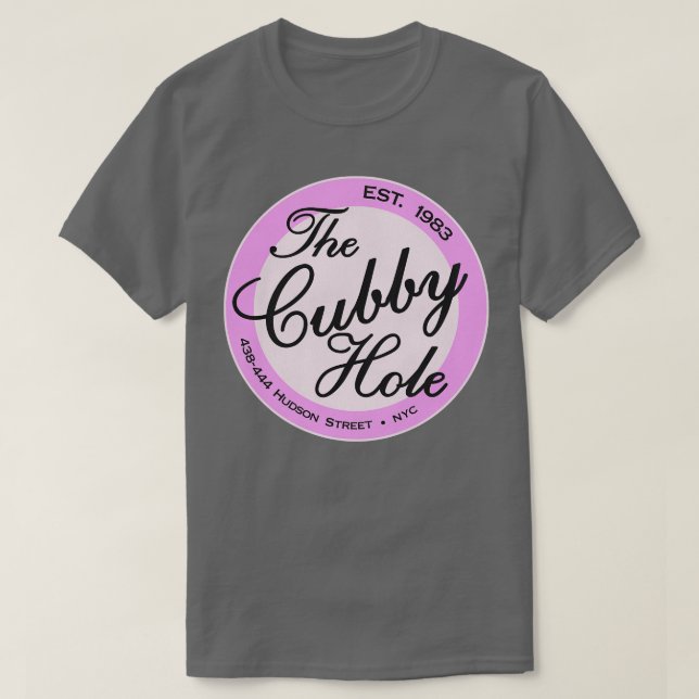Defunktionierte Cubby Hole 80er Lesbian Nightclub  T-Shirt (Design vorne)