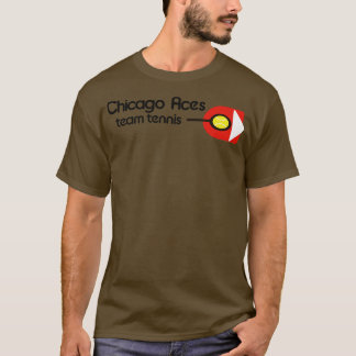 Defunktiont Chicago Aces WTT Team Tennis 1975 T-Shirt