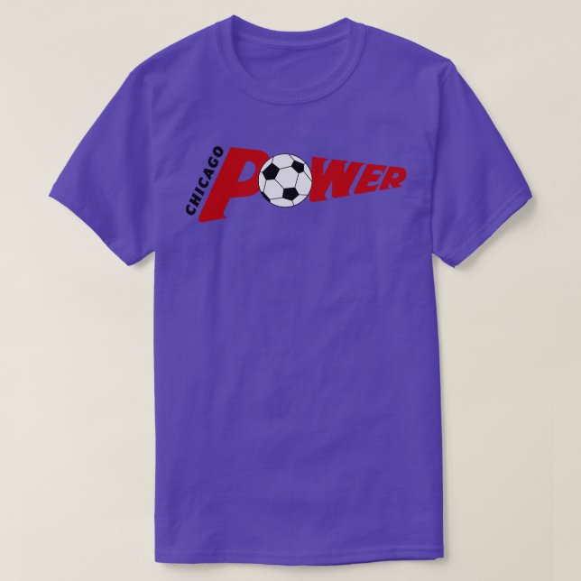 Defunktiont Chicago Power NPSL 1990 T-Shirt (Design vorne)