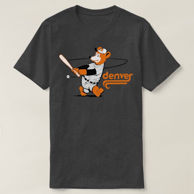 Defunktiont Denver Bears Minor League Baseball 198 T-Shirt (Design vorne)