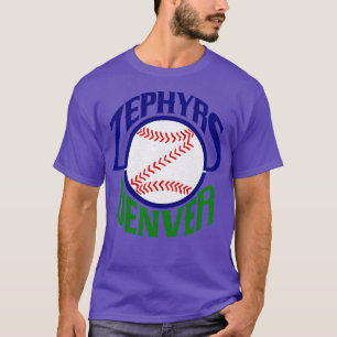 Defunktiont Denver Zephyrs Minor League Baseball 1 T-Shirt