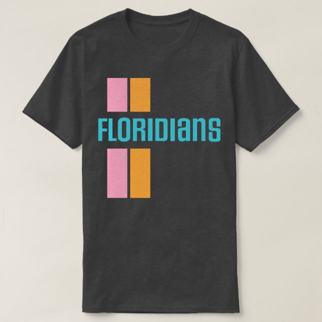 Defunktiont Miami Floridians ABA Basketball 1971 T-Shirt (Design vorne)