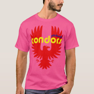 Defunktiont Pittsburgh Condors ABA Basketball 1971 T-Shirt
