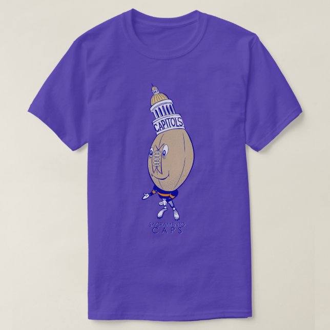 Defunktiont Sacramento Hauptstädte CFL 1970 T-Shirt (Design vorne)