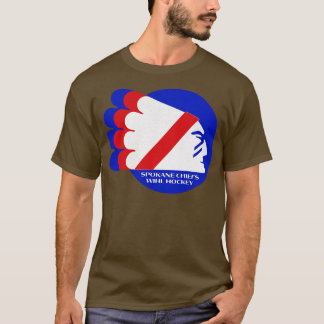 Defunktiont Spokane Chiefs WIHL Hockey 1985 T-Shirt