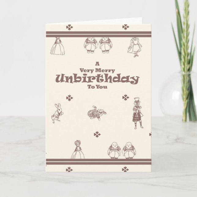 Défunte carte d'anniversaire : Un joyeux (Devant)