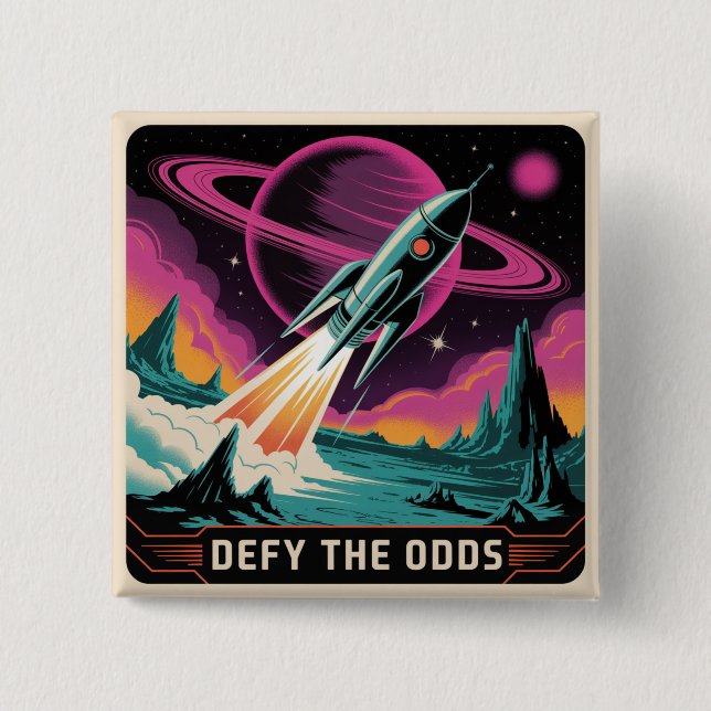 Defy The Odds Button (Vorderseite)