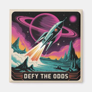 Defy The Odds Magnet