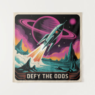Defy The Odds Wandteppich