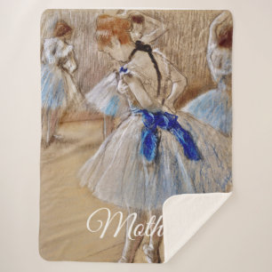 Dega’s Tänzerin mit blauem Band  Sherpadecke