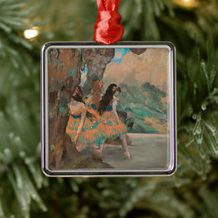 Degas - Ballet Dancers, 1877, Ornament Aus Metall