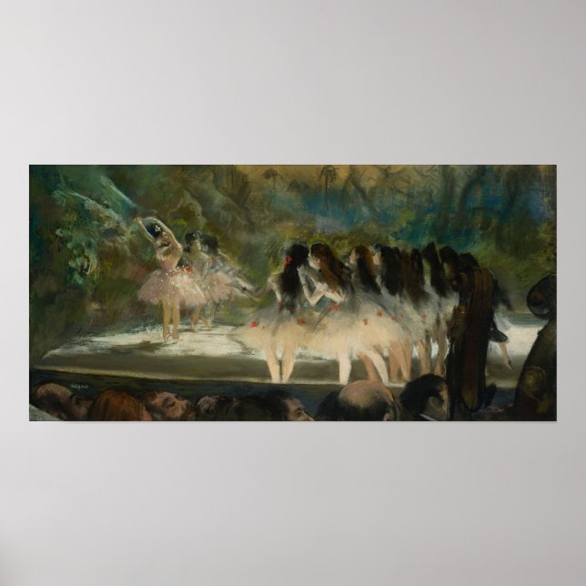 Degas - Ballett an der Pariser Oper Poster (Vorne)