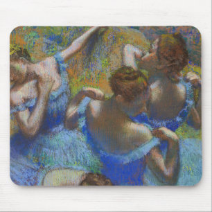 Degas Blaue Tänzerinnen Pastell-Feinbild Meisterwe Mousepad