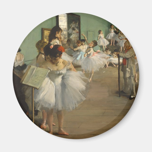 Degas Dance Class Ballet Dancers Ballerina Art Magnet (Vorne)