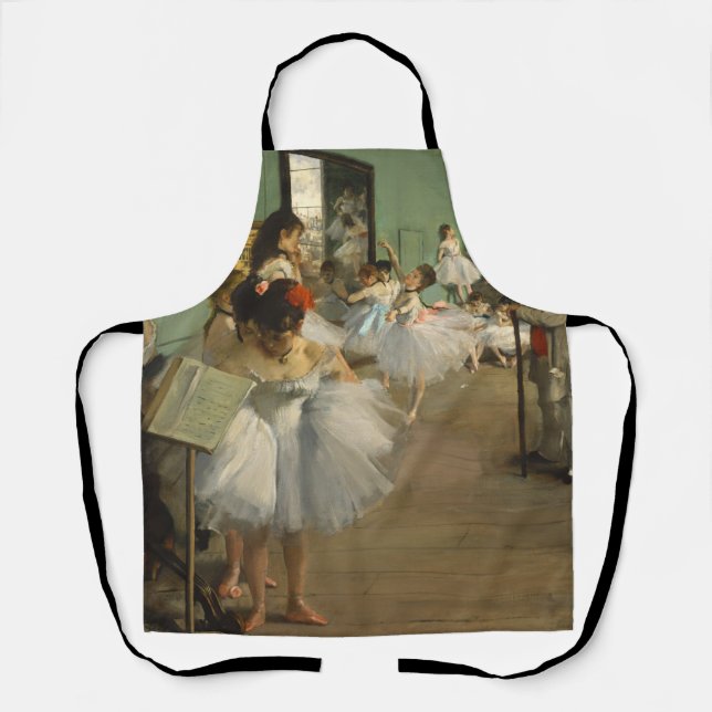Degas Dance Class Ballet Dancers Ballerina Art Schürze (Vorderseite)