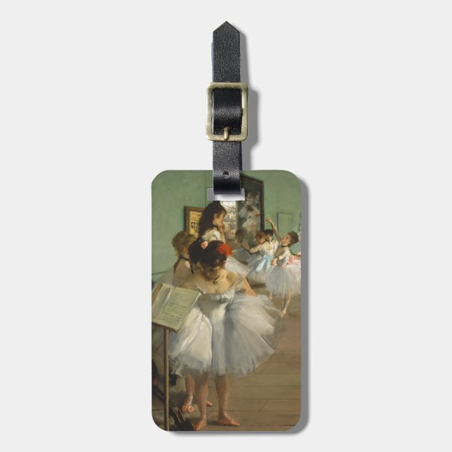 Degas Dance Class Cafè Lugano Gepäckanhänger (Vorderseite vertikal)