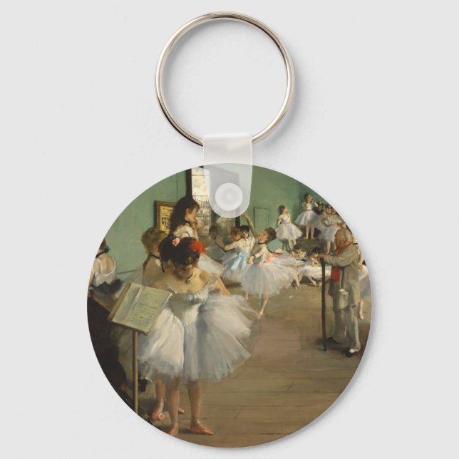 Degas Dance Class Cafè Lugano Schlüsselanhänger (Vorderseite)