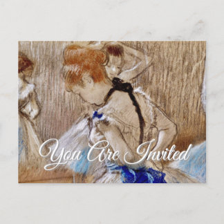 Dega's Dancer Einladung Postkarte