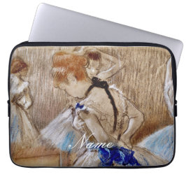 Degas Dancer mit blauem Band Laptopschutzhülle