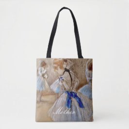 Degas Dancer mit blauem Band Tasche