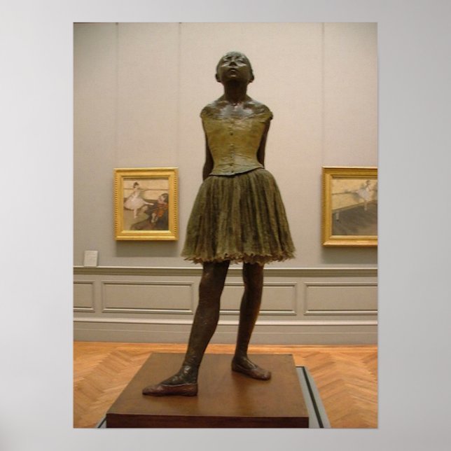 Degas Dancer Skulptur Poster (Vorne)