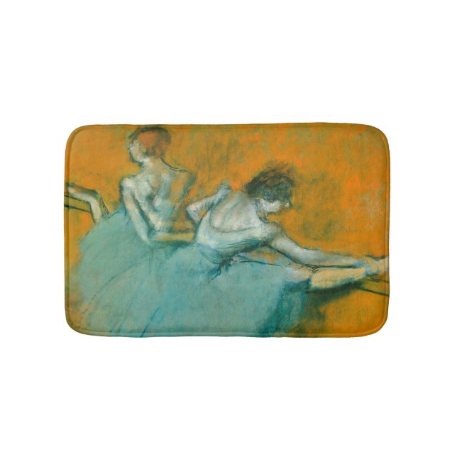 Degas Dancers im Bar Ballet Badematte (Vorderseite)