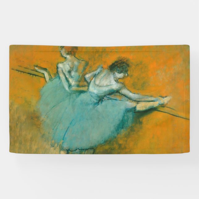 Degas Dancers im Bar Ballet Banner (Horizontal)