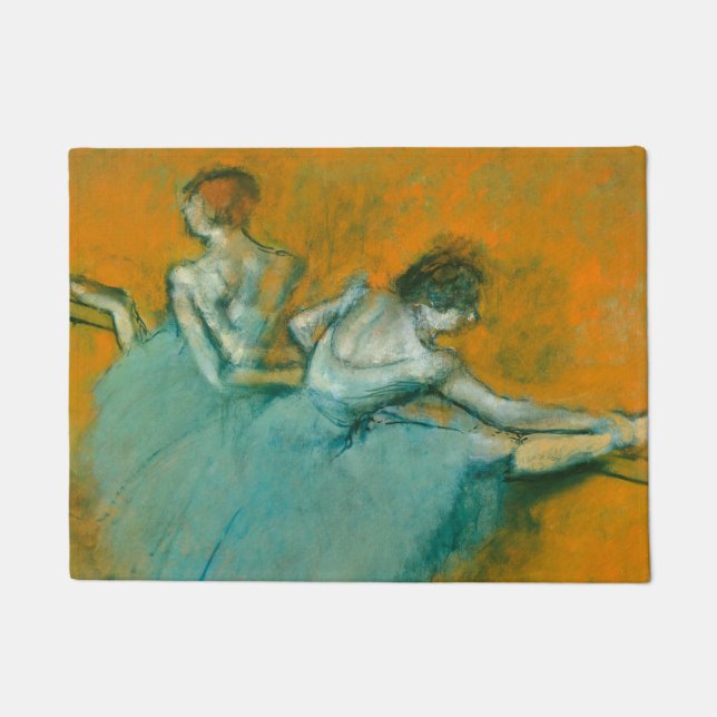 Degas Dancers im Bar Ballet Fußmatte (Vorderseite)