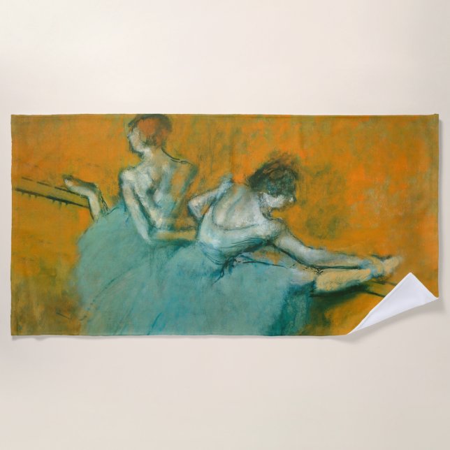 Degas Dancers im Bar Ballet Strandtuch (Vorderseite)