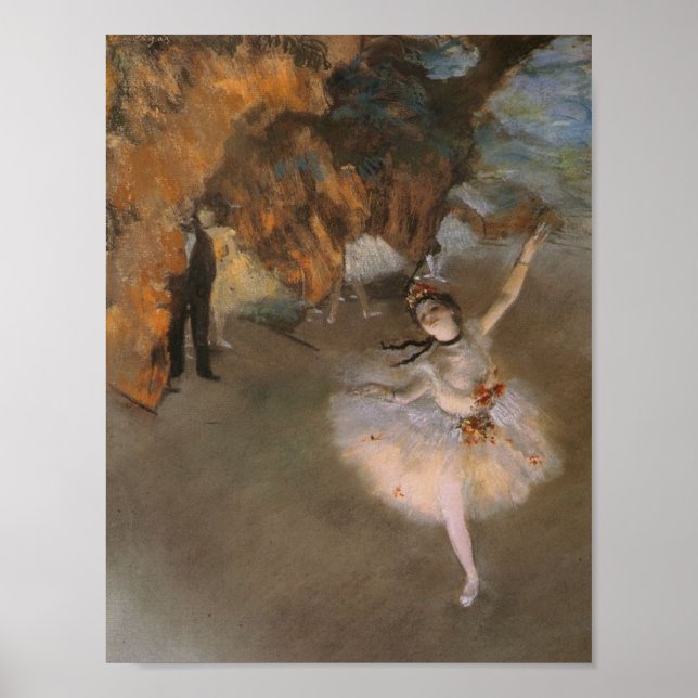 Degas Der Stern Poster (Vorne)