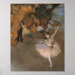 Degas Der Stern Poster