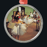 Degas - Die Tanzklasse Ornament Aus Metall<br><div class="desc">Degas - Die Tanzklasse - Weihnachtsschmuck. VIRGINIA5050* - Kreative und ungewöhnliche Geschenke für jeden Anlaß unter www.zazzle.com/virginia5050* INTERNATIONAL GIFTS unter zazzle.com/InternationalGifts,  Florida Gift Store unter zazzle.com/FloridaGiftStore*,  RETIREMENT GIFT STORE unter zazzle.com/RetirementGiftStore,  I LIEBE GIFT STORE unter zazzle.com/ILoveGiftStore und BIRTHDAY GIFT STORE unter zazzle.com/BirthdayGiftStore*</div>