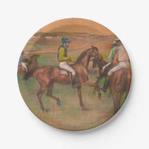 Degas Race Horses Impressionist Pappteller