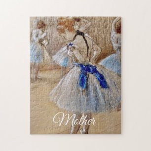 Degas Tänzerin mit blauem Band