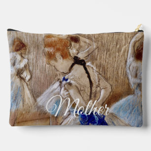 Degas Tänzerin mit blauem Band Zubehörtasche