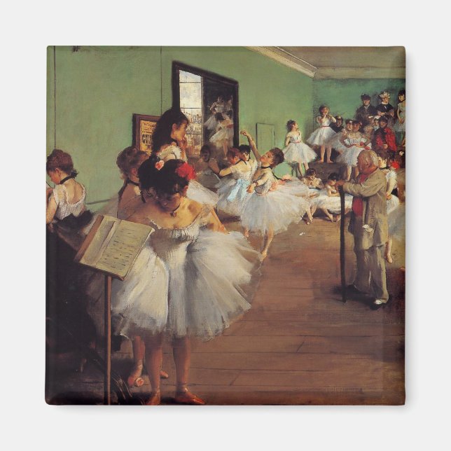 Degas: The Dance Class, 1874 Magnet (Vorne)