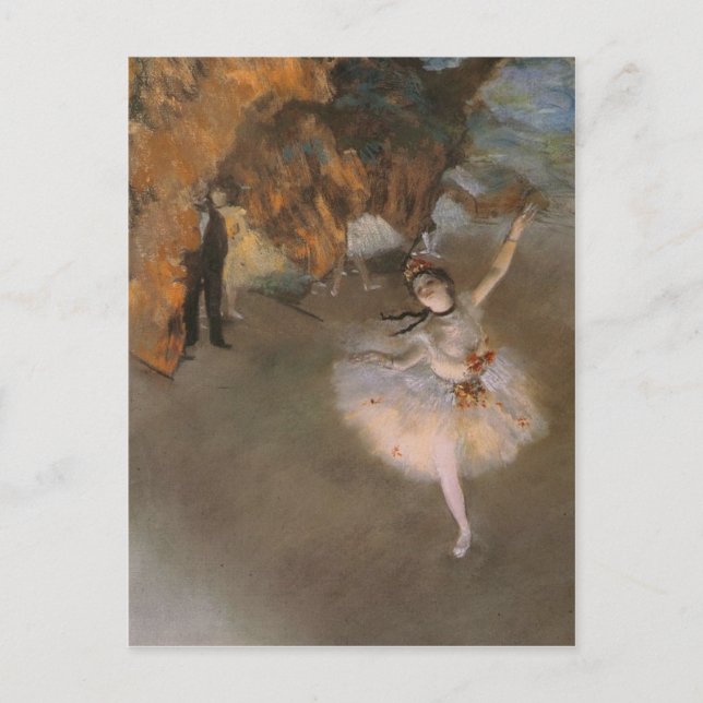 Degas The Star Postkarte (Vorderseite)