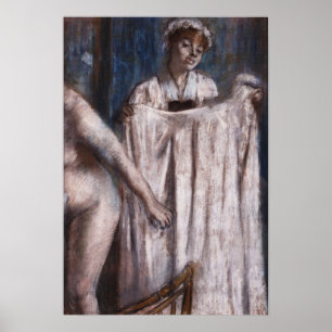 Degas - Toilette After The Bath Poster